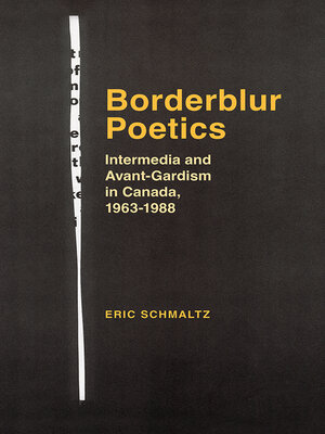 cover image of Borderblur Poetics